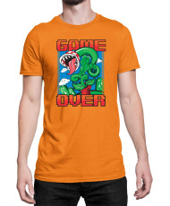 Мъжка Тениска Super Mario Nintendo Piranha Plant Game Over