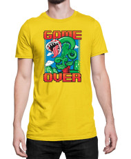 Мъжка Тениска Super Mario Nintendo Piranha Plant Game Over