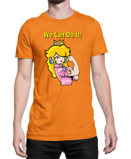 Мъжка Тениска Super Mario Nintendo Princess Peach  We Can Do It