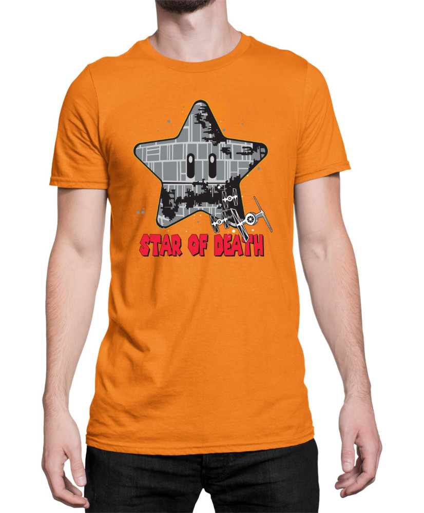 Мъжка Тениска Super Mario Nintendo Star Of Death