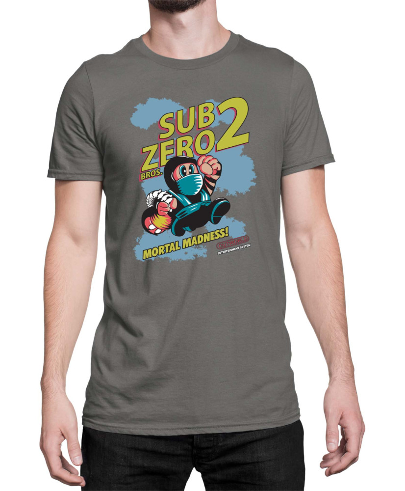 Мъжка Тениска Super Mario Nintendo Sub Zero Bros 2