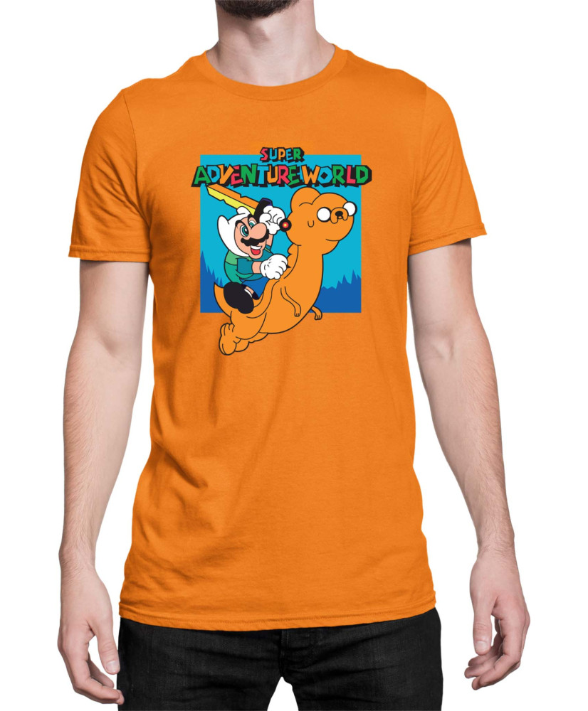 Мъжка Тениска Super Mario Nintendo Super Adventureworld