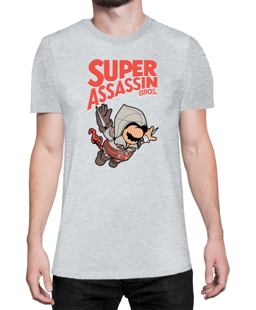 Мъжка Тениска Super Mario Nintendo Super Assassin Bros