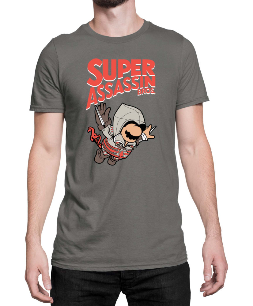 Мъжка Тениска Super Mario Nintendo Super Assassin Bros