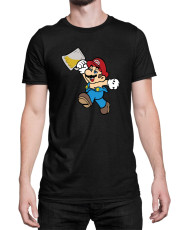 Мъжка Тениска Super Mario Nintendo Super Drunk Bros