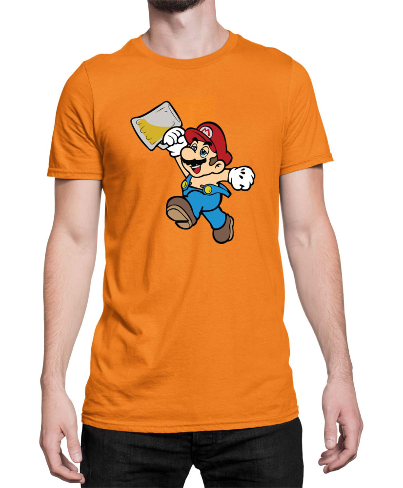 Мъжка Тениска Super Mario Nintendo Super Drunk Bros