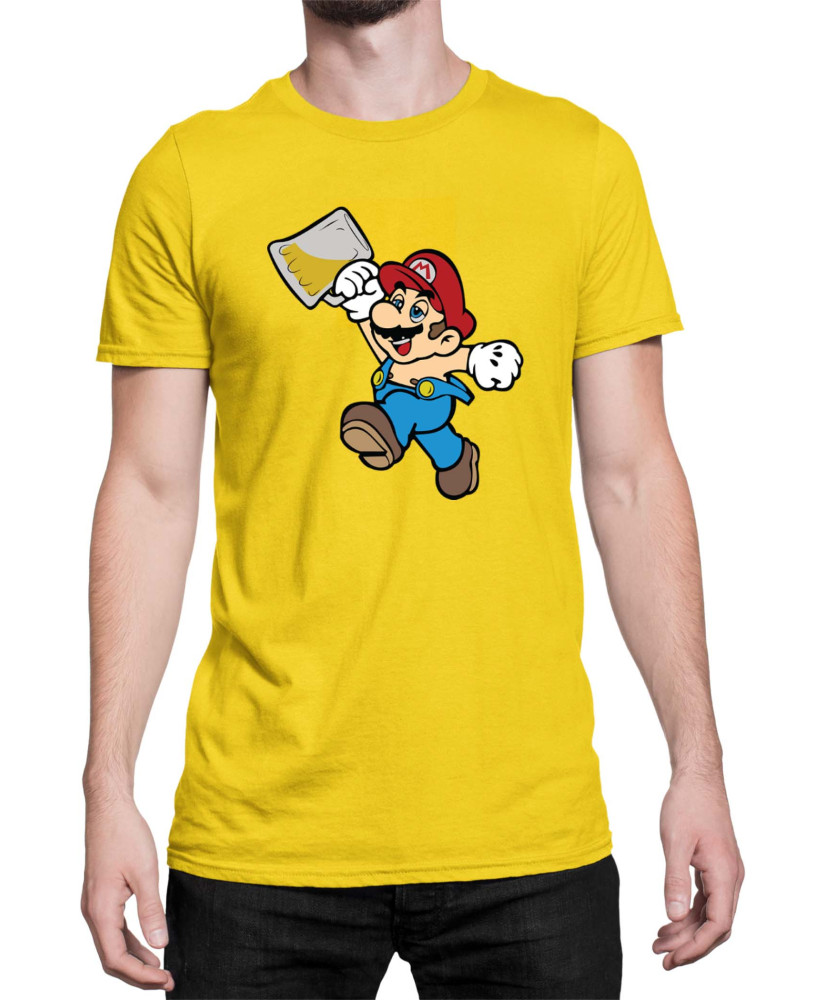 Мъжка Тениска Super Mario Nintendo Super Drunk Bros