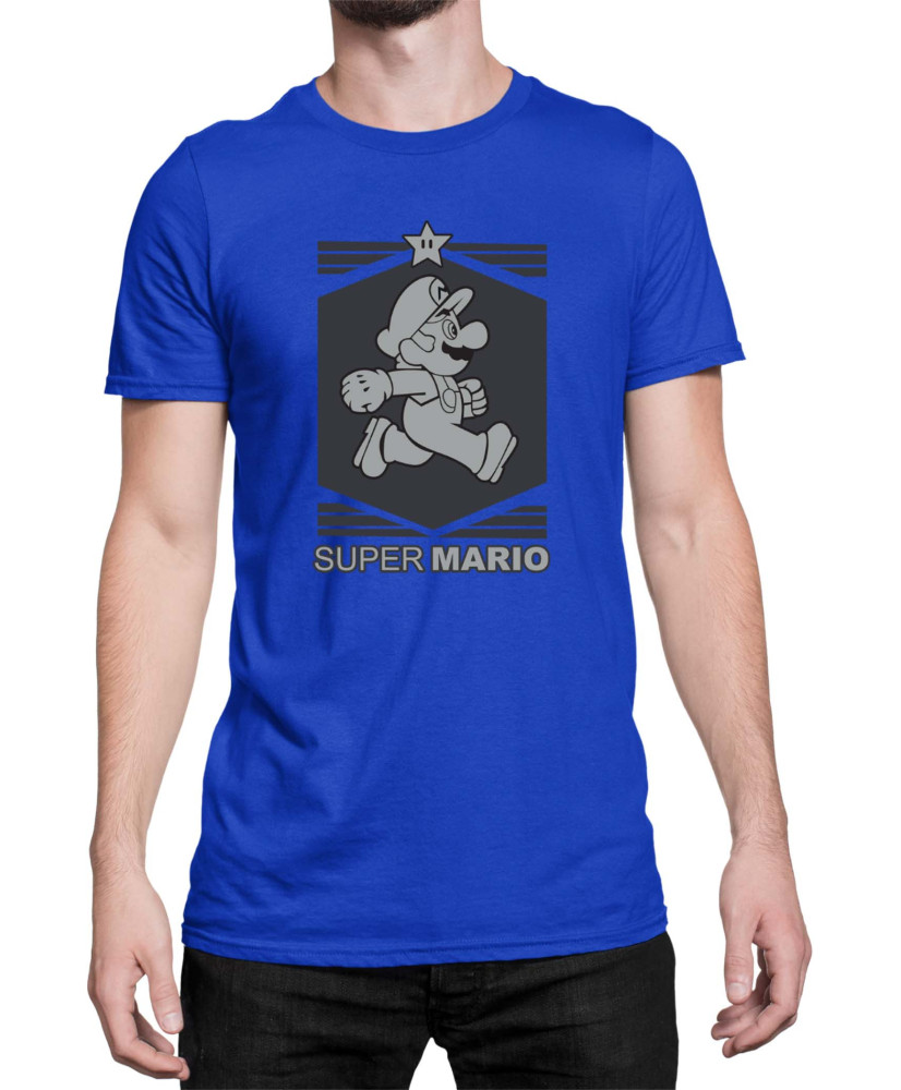 Мъжка Тениска Super Mario Nintendo Super Mario Bros 2