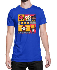 Мъжка Тениска Super Mario Nintendo Super Mario Bros