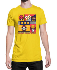 Мъжка Тениска Super Mario Nintendo Super Mario Bros