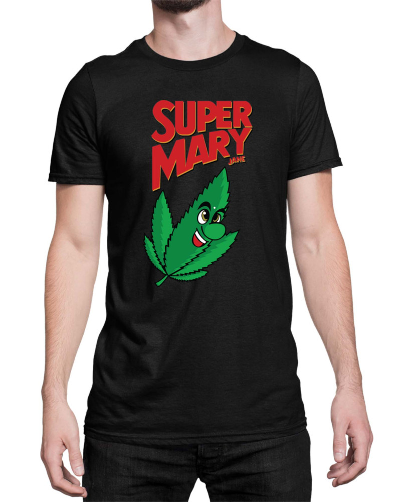 Мъжка Тениска Super Mario Nintendo Super Mary Jane
