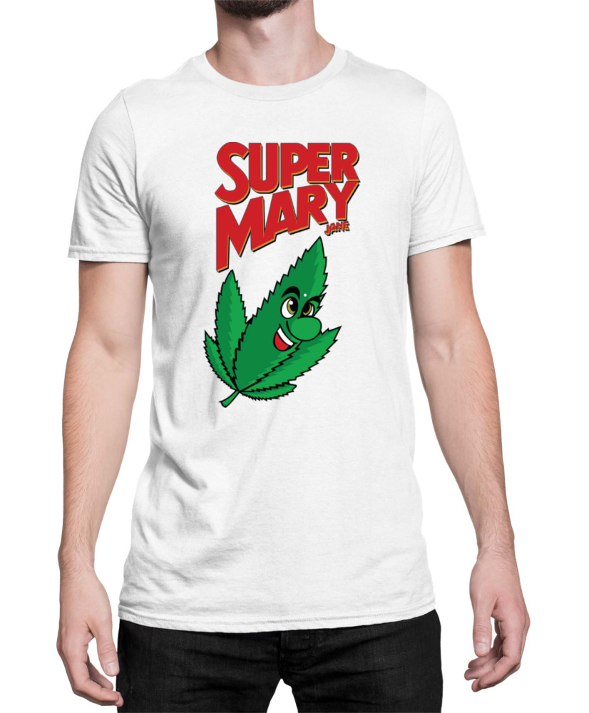 Мъжка Тениска Super Mario Nintendo Super Mary Jane