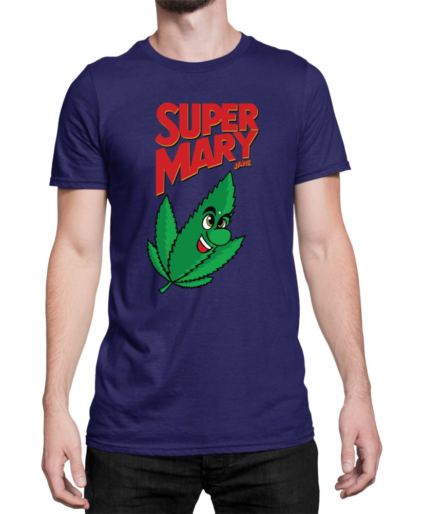 Мъжка Тениска Super Mario Nintendo Super Mary Jane
