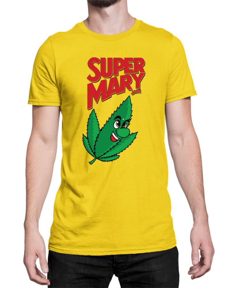 Мъжка Тениска Super Mario Nintendo Super Mary Jane