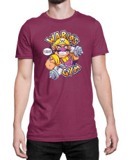 Мъжка Тениска Super Mario Nintendo Wario Gym
