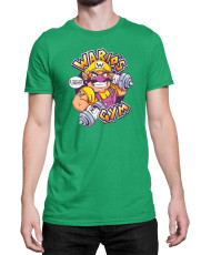 Мъжка Тениска Super Mario Nintendo Wario Gym