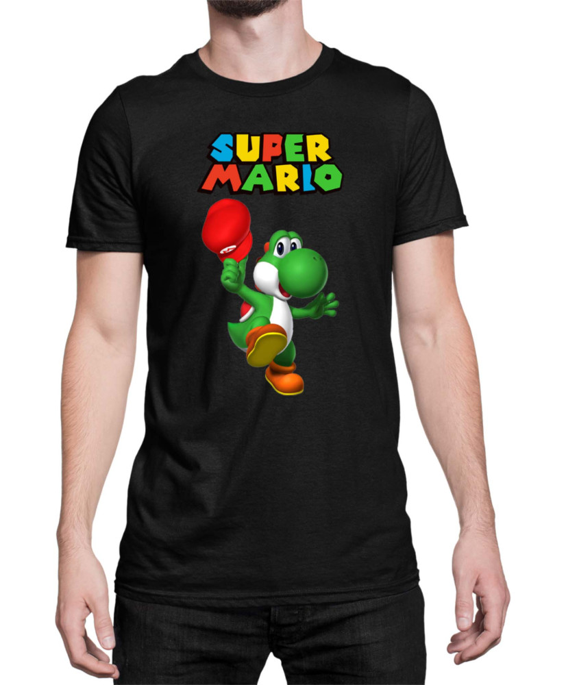 Мъжка Тениска Super Mario Nintendo Yoshi 3