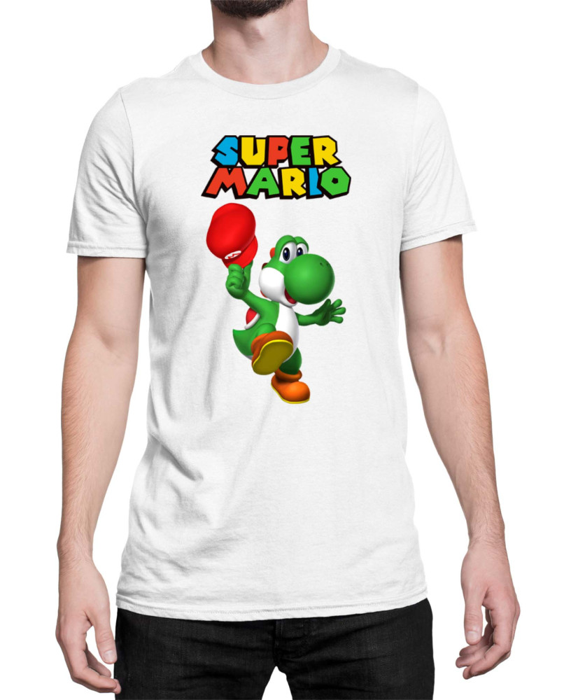 Мъжка Тениска Super Mario Nintendo Yoshi 3