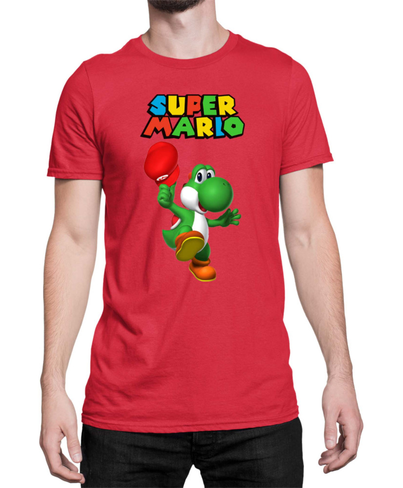 Мъжка Тениска Super Mario Nintendo Yoshi 3