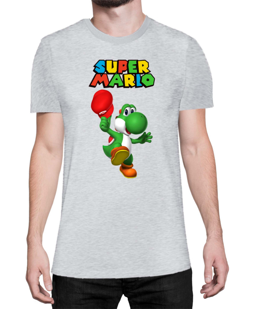Мъжка Тениска Super Mario Nintendo Yoshi 3