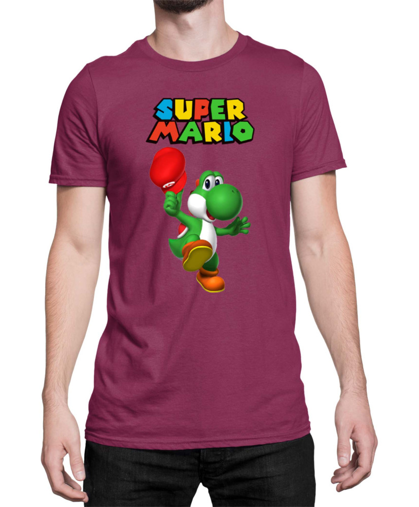 Мъжка Тениска Super Mario Nintendo Yoshi 3
