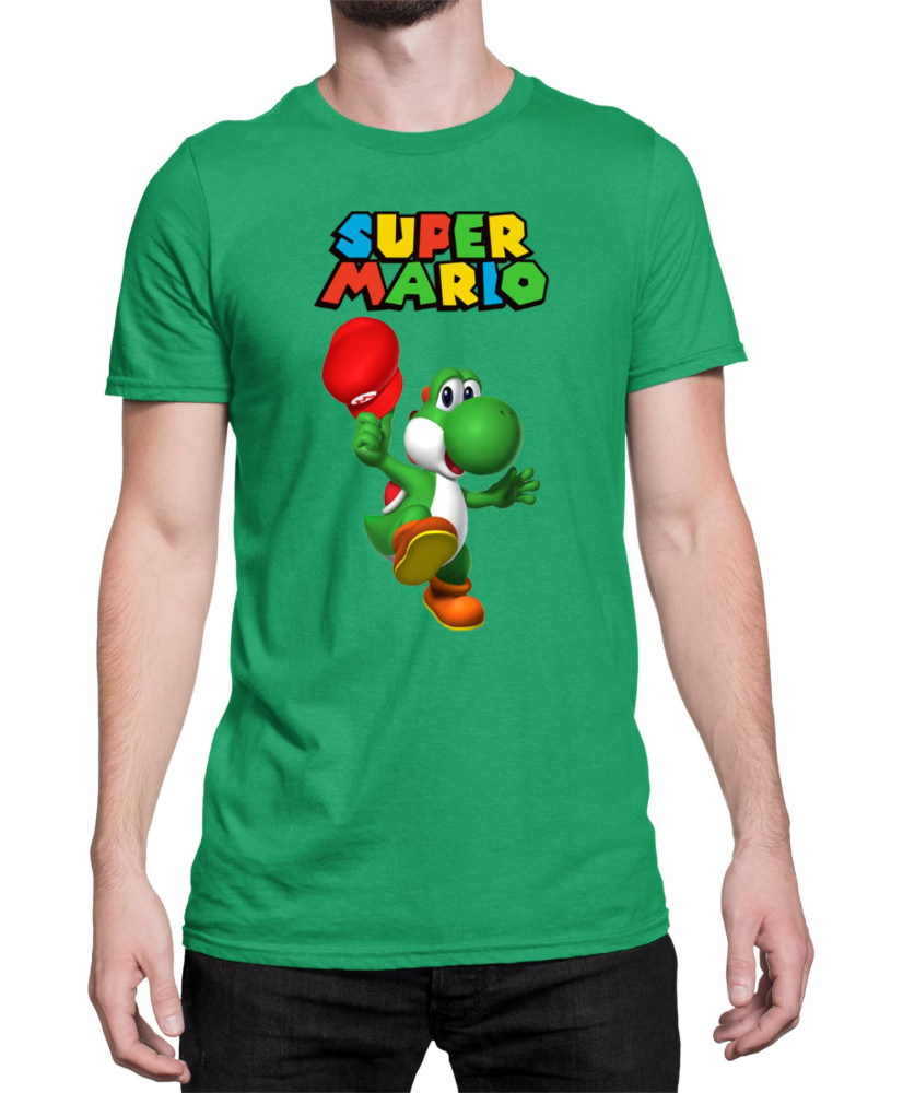 Мъжка Тениска Super Mario Nintendo Yoshi 3
