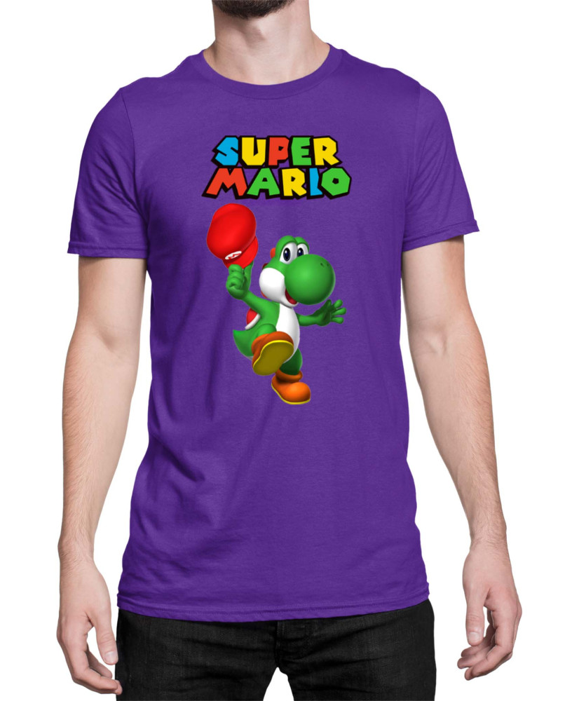 Мъжка Тениска Super Mario Nintendo Yoshi 3