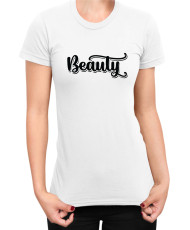 Дамска Тениска Power Couple Valentine Day Love Beauty And Beast Girl