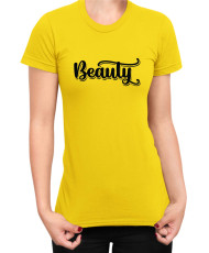 Дамска Тениска Power Couple Valentine Day Love Beauty And Beast Girl