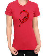 Дамска Тениска Power Couple Valentine Day Love One Love Girl