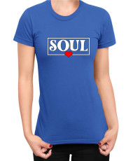 Дамска Тениска Power Couple Valentine Day Love Soul Mates Girl