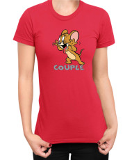 Дамска Тениска Power Couple Valentine Day Love Tom And Jerry Girl