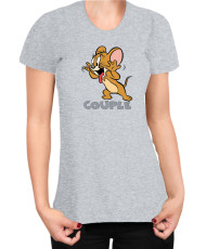 Дамска Тениска Power Couple Valentine Day Love Tom And Jerry Girl