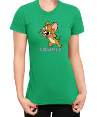 Дамска Тениска Power Couple Valentine Day Love Tom And Jerry Girl