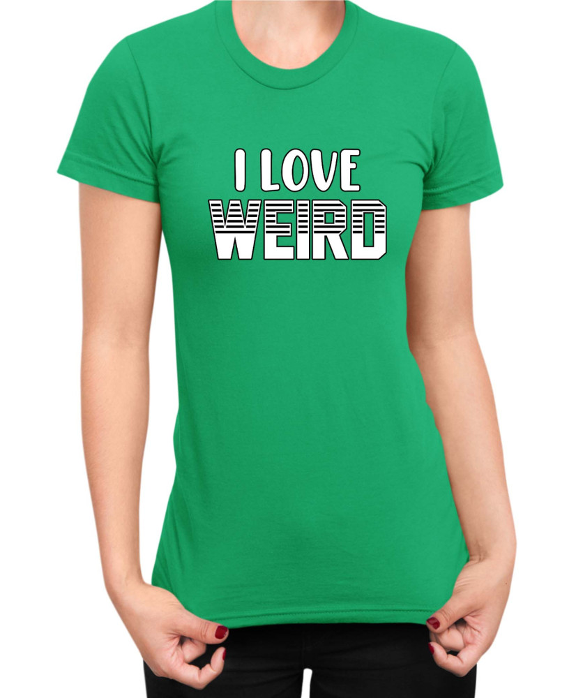 Дамска Тениска Power Couple Valentine Day Love Weird I Love Weird Girl