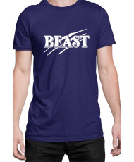 Мъжка Тениска Power Couple Valentine Day Love Beauty And Beast Boy