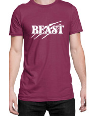 Мъжка Тениска Power Couple Valentine Day Love Beauty And Beast Boy