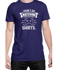 Мъжка Тениска Power Couple Valentine Day Love I Don'T Do Matching Shirts Boy