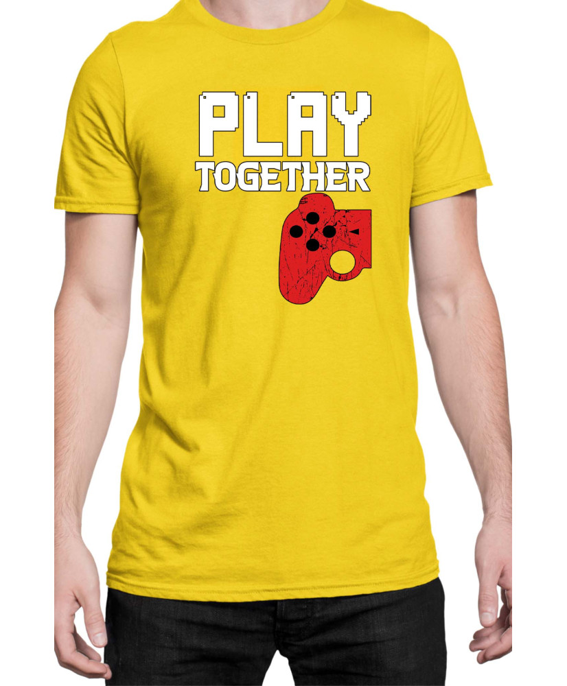 Мъжка Тениска Power Couple Valentine Day Love Play Together Stay Together Gamer Boy Мъжка Тениска Power Couple Valentine Day Love Play Together Stay Together Gamer Boy