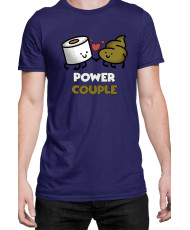 Мъжка Тениска Power Couple Valentine Day Love Power Couple Toilet Paper Boy