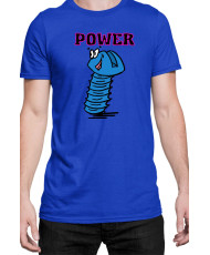 Мъжка Тениска Power Couple Valentine Day Love Screw Nut Boy