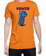 Мъжка Тениска Power Couple Valentine Day Love Screw Nut Boy