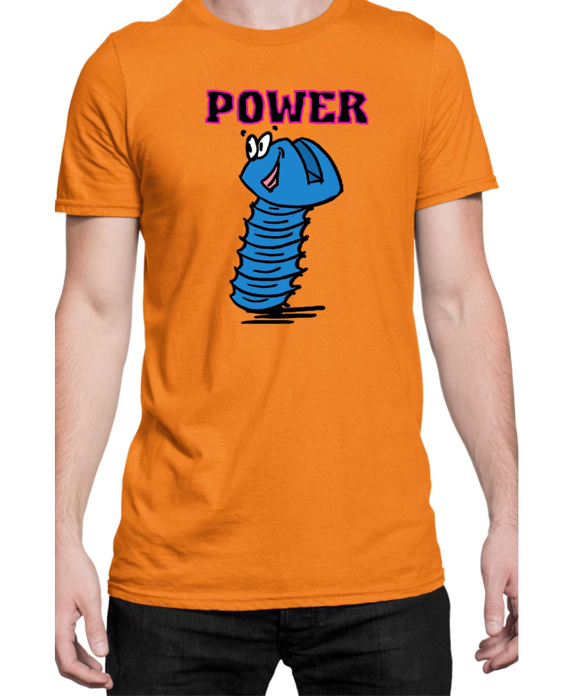 Мъжка Тениска Power Couple Valentine Day Love Screw Nut Boy