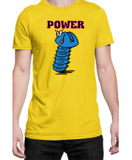 Мъжка Тениска Power Couple Valentine Day Love Screw Nut Boy