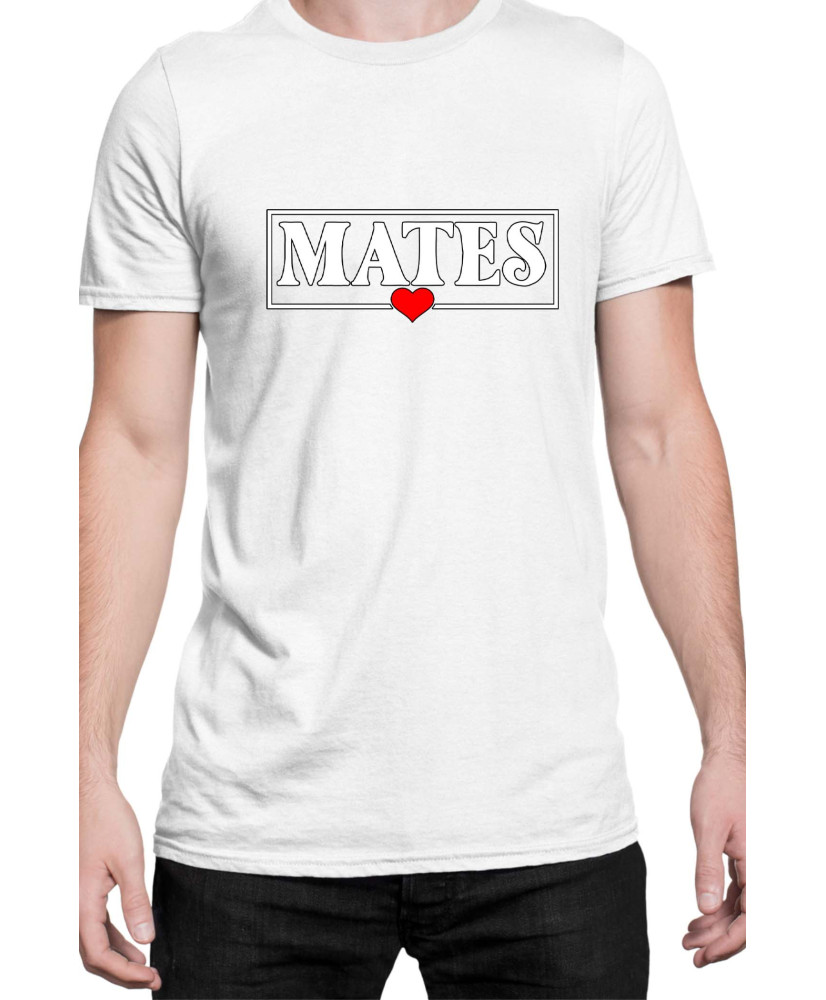 Мъжка Тениска Power Couple Valentine Day Love Soul Mates Boy