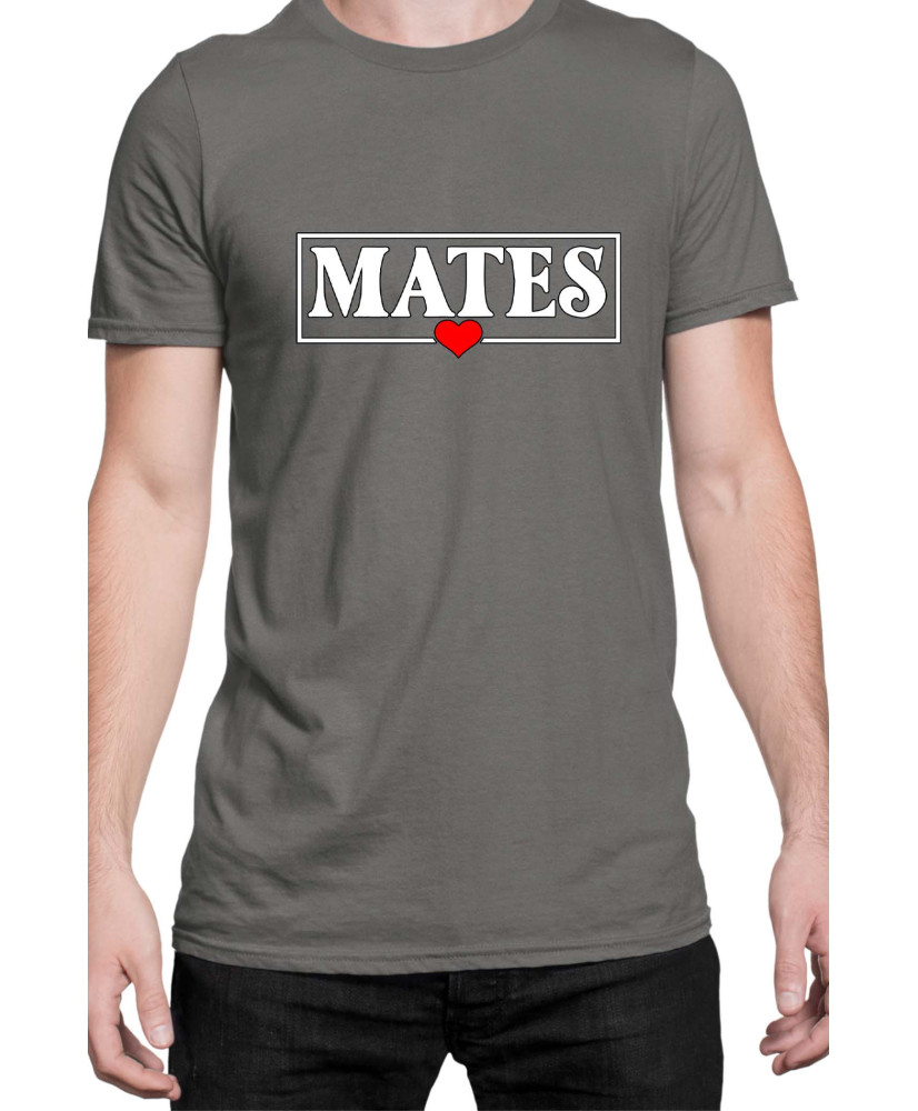 Мъжка Тениска Power Couple Valentine Day Love Soul Mates Boy