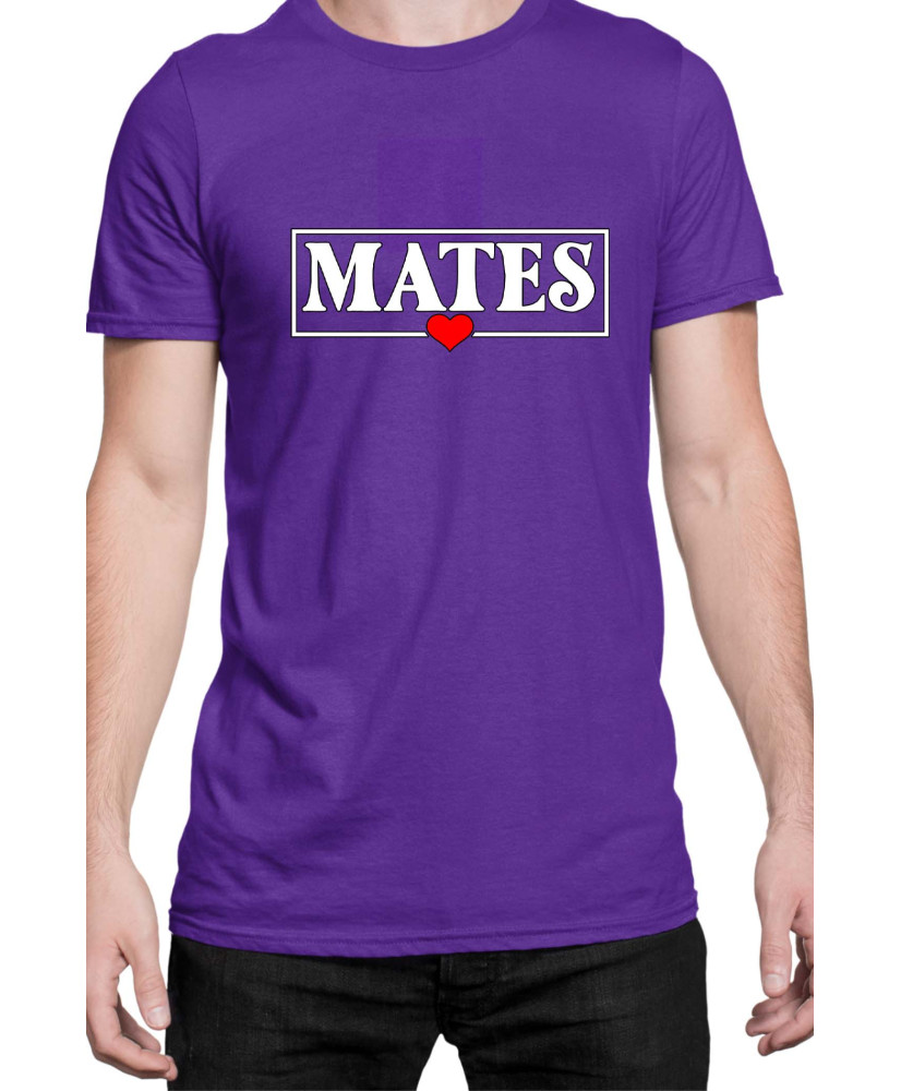 Мъжка Тениска Power Couple Valentine Day Love Soul Mates Boy