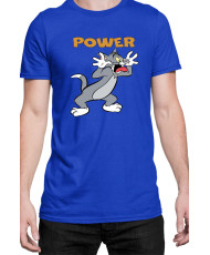 Мъжка Тениска Power Couple Valentine Day Love Tom And Jerry Boy