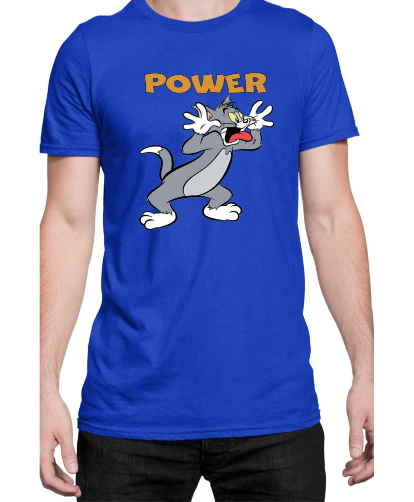 Мъжка Тениска Power Couple Valentine Day Love Tom And Jerry Boy