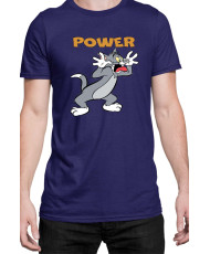 Мъжка Тениска Power Couple Valentine Day Love Tom And Jerry Boy